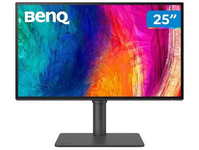 Monitor 60Hz Quad HD Widescreen 5ms Benq PD2506Q 25" IPS LED HDMI