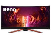 Monitor Gamer Curvo BenQ Mobiuz 34" EX3410R 2K WQHD 144hz com Alto-Falante