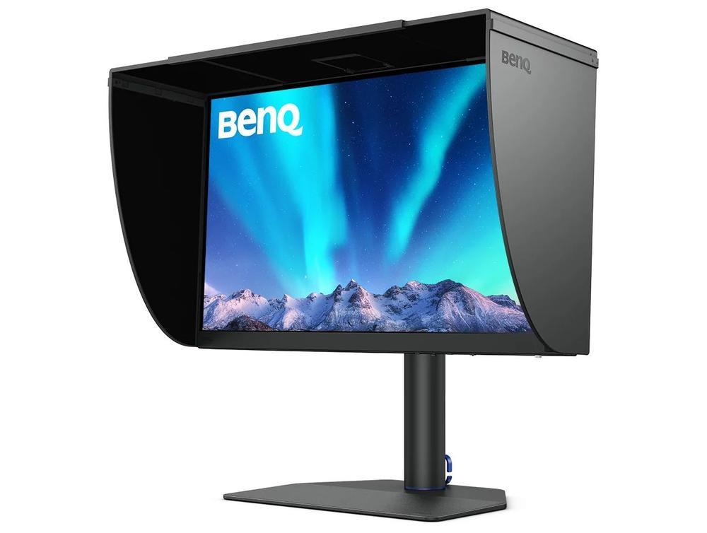 Monitor BenQ 27" SW272Q 27" 2K Quad HD IPS 99% Adobe RGB, 98% P3 Delta E ≤ 1.5 com USB-C Thunderbolt - 3