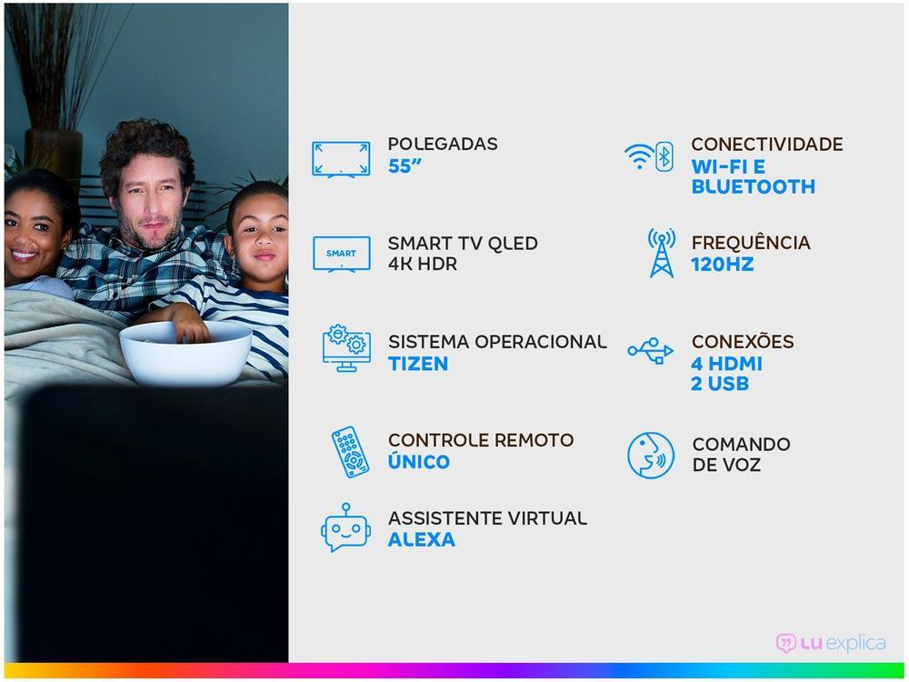 Smart TV 4K QLED 55” Samsung The Frame Wi-Fi - 2