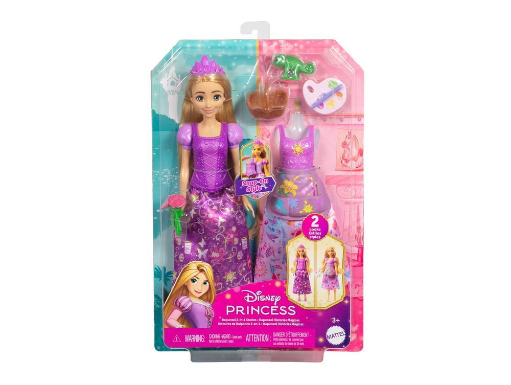 Boneca Rapunzel Mudança de Vestido Disney Princess - 6