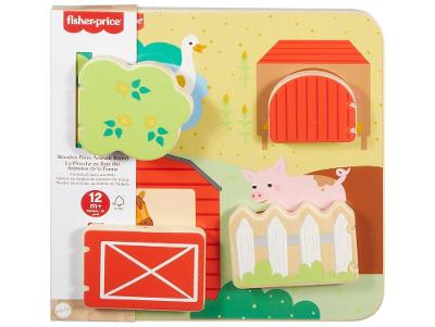 Fisher-Price Painel Animaizinhos da Granja de madeira