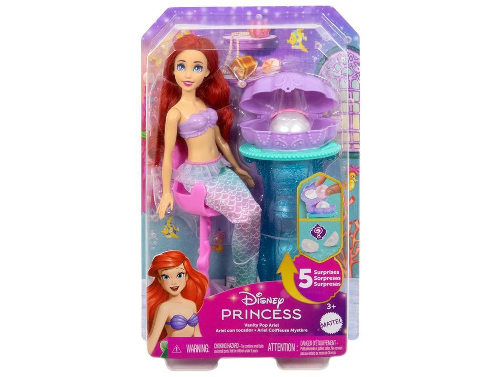Boneca Ariel Disney Princesa com Acessórios - 6