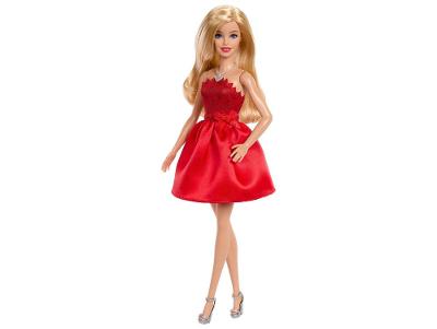 Barbie Boneca Mattel 80º Aniversário Vestido Vermelho Rubi
