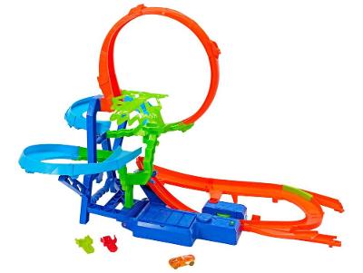 Kit Pista Hot Wheels Choque Multi-Aéreo Mattel