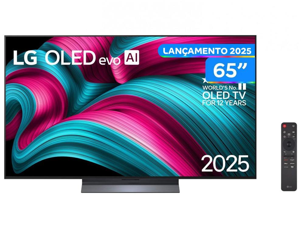 Smart TV 65" LG 4K OLED OLED65C5PSA webOS 25 α9 AI Processor 4K Gen8 Alexa 4 HDMI 2.1 3 USB - 1