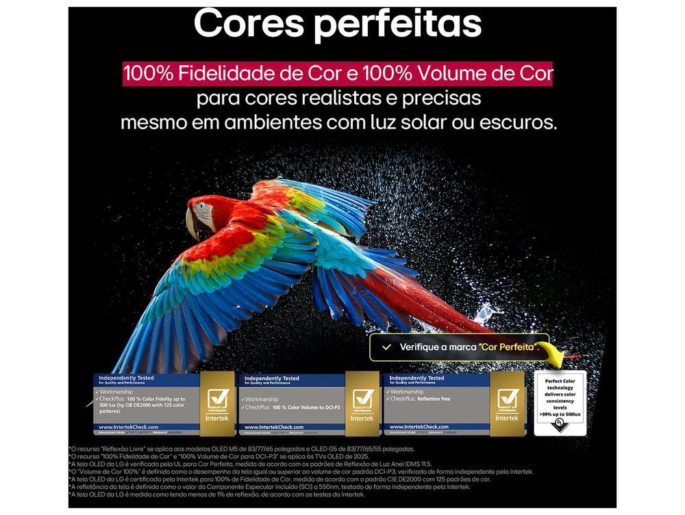 Smart TV 65" LG 4K OLED OLED65C5PSA webOS 25 α9 AI Processor 4K Gen8 Alexa 4 HDMI 2.1 3 USB - 7