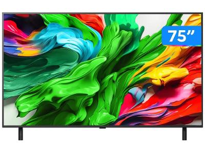 Smart TV 75" LG  4K QNED MiniLED 75QNED85ASG webOS 25 α8 AI Processor 4K Gen2 QNED MiniLED Alexa 4 HDMI 2.1 2 USB
