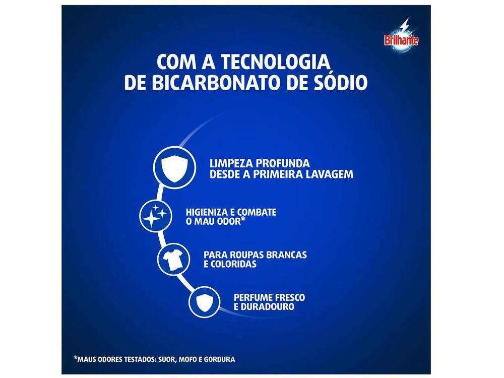 Sabão Líquido Brilhante Higiene Total 900ml Refil - 9