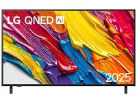 Smart TV 55" LG 4K QNED 55QNED82ASG webOS 25 α7 AI Processor Alexa 3 HDMI - 5