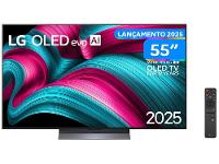 Smart TV 55" 4K OLED OLED55C5PSA 60Hz webOS 25 α8 AI Processor 4K Gen2 Alexa 4 HDMI 2 USB - 1