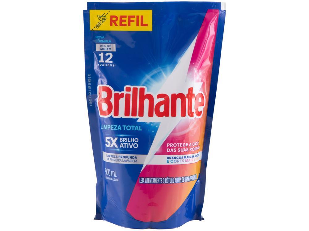 Sabão Líquido Brilhante Limpeza Total 900ml - 1