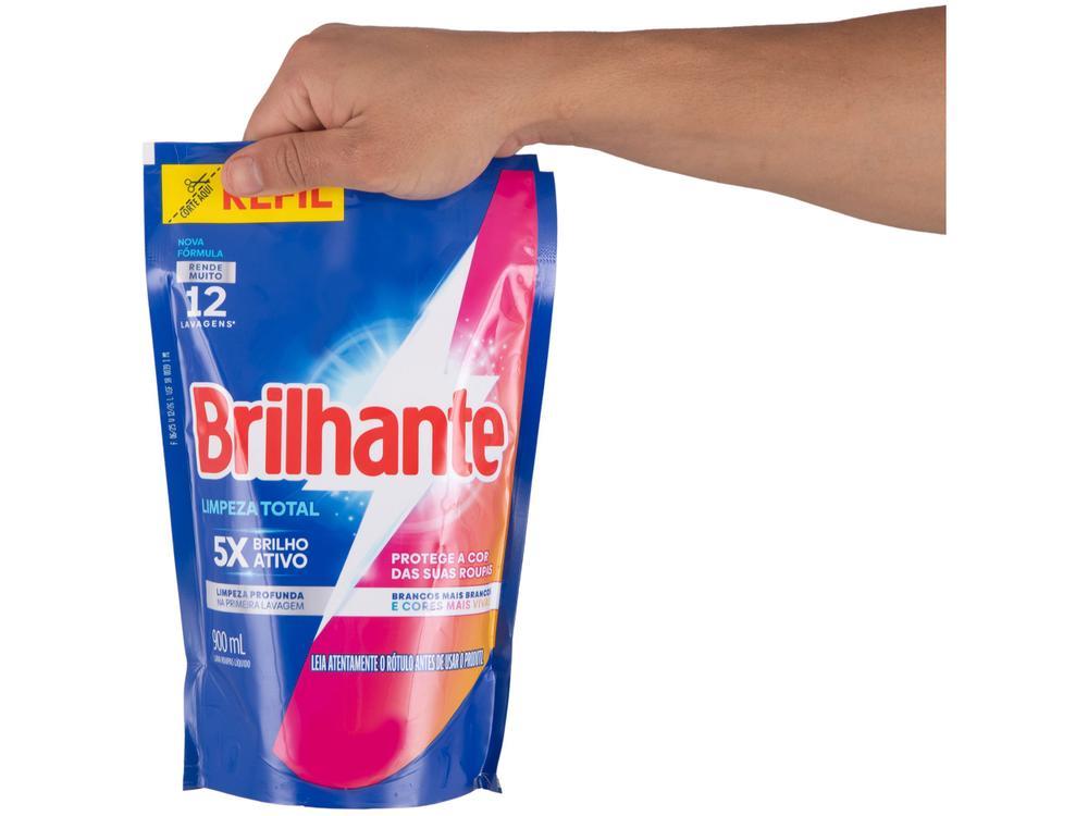 Sabão Líquido Brilhante Limpeza Total 900ml - 6