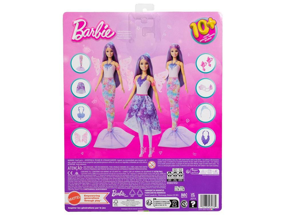 Boneca Barbie Fada e Sereia com Acessórios - 5
