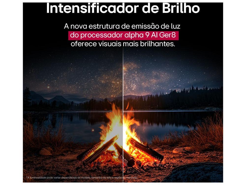 Smart TV 83" LG 4K Ultra HD OLED OLED83C5PSA webOS 25 α9 AI Processor 4K Gen8 Alexa 4 HDMI 3 USB - 9