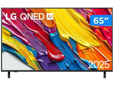 Smart TV 65" LG 4K Ultra HD QNED 65QNED82ASG webOS 25 α7 AI Processor Alexa 3 HDM