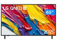 Smart TV 65" LG 4K Ultra HD QNED 65QNED82ASG webOS 25 α7 AI Processor Alexa 3 HDMI - 1