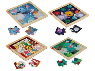 Fisher-Price Meu Primeiro Quebra-cabeça de Madeira