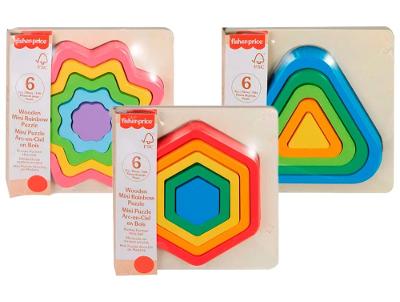 Quebra-cabeça 5 Peças Arco-íris Fisher-Price