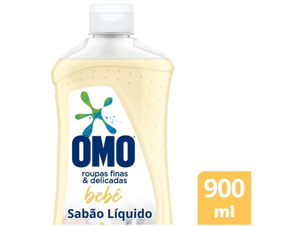 Sabão Líquido OMO Bebê Roupas Finas e Delicadas sem Perfume 900ml - 2