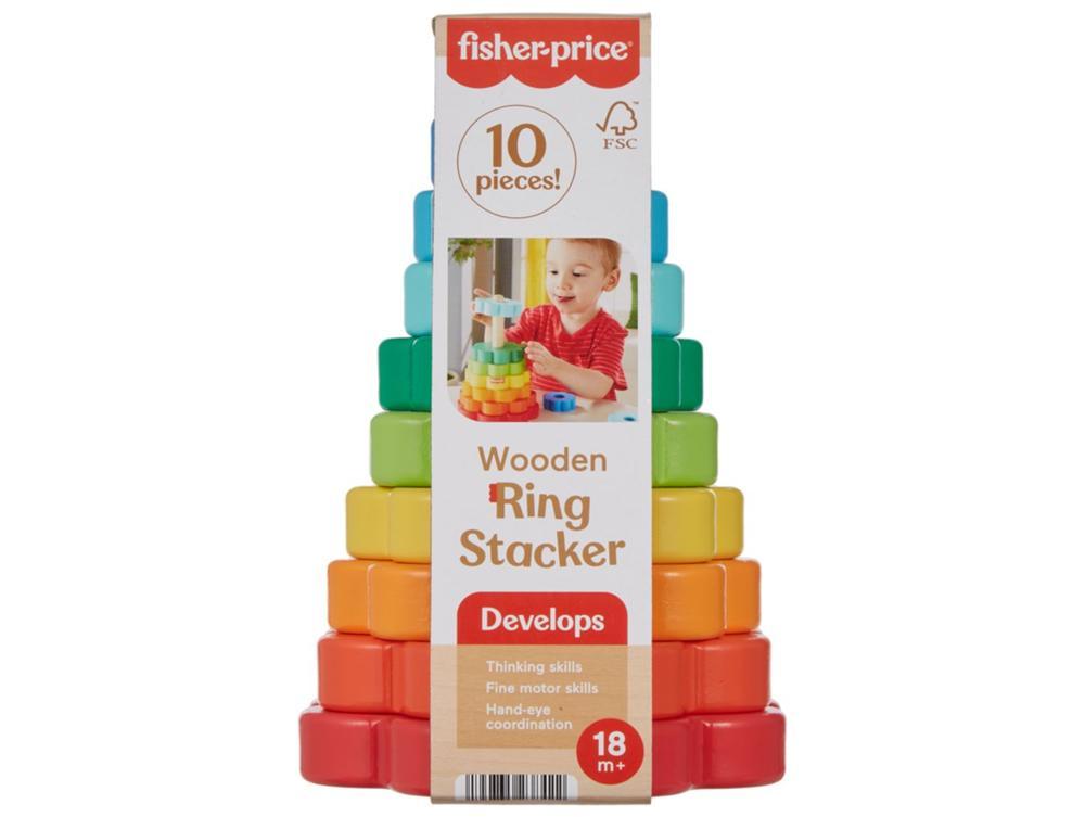 Brinquedo para Bebê Fisher-Price Anéis Empilháveis - 4