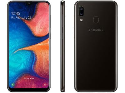 Smartphone Samsung Galaxy A20 32GB Preto 4G