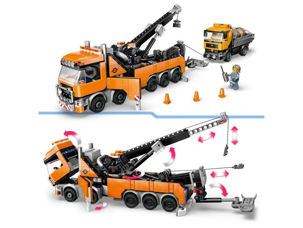 LEGO Caminhão de Reboque Pesado com Guindaste - 4