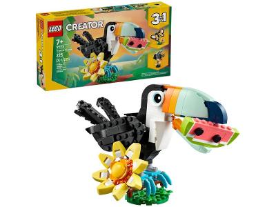 LEGO Creator 3 em 1 Animais Selvagens: Tucano