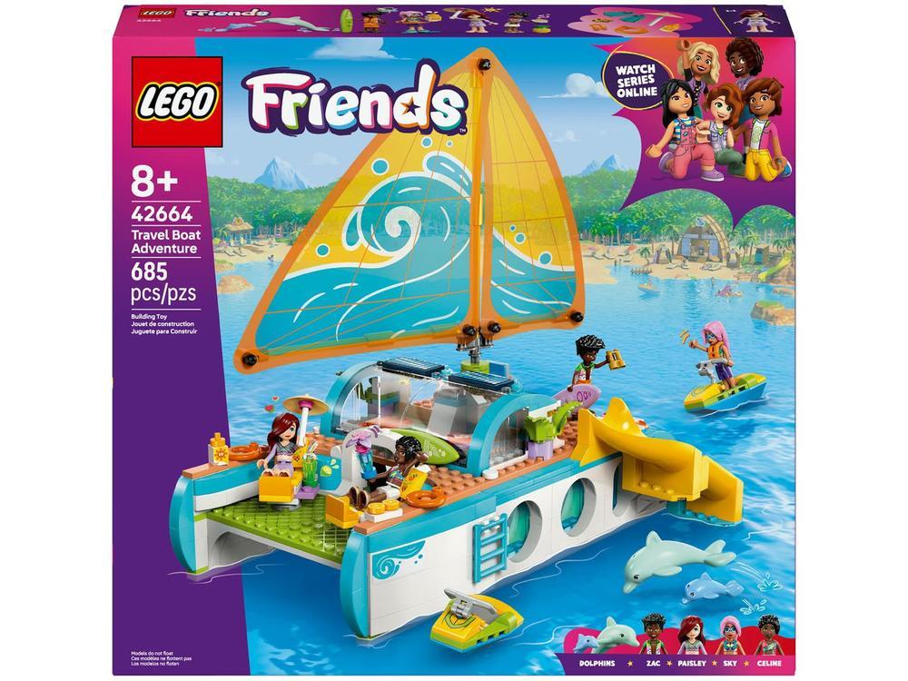 LEGO Friends Aventuras no Barco de Viagem - 9
