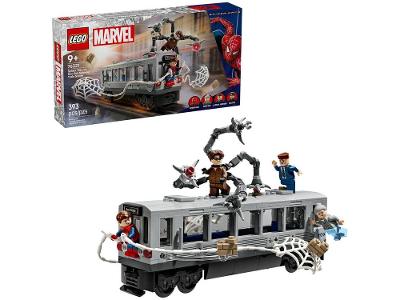 LEGO Cena de Homem-Aranha vs. Doc Ock no Trem