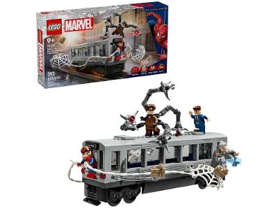 LEGO Cena de Homem-Aranha vs. Doc Ock no Trem