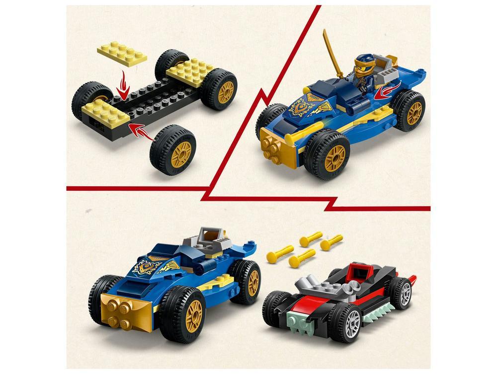 LEGO Duelo de Carros de Corrida de Rogue vs. Drix - 4