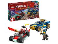 LEGO Duelo de Carros de Corrida de Rogue vs. Drix - 1