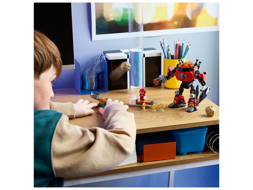 LEGO Knuckles vs. Robô Egg Crusher do Dr. Eggman - 2