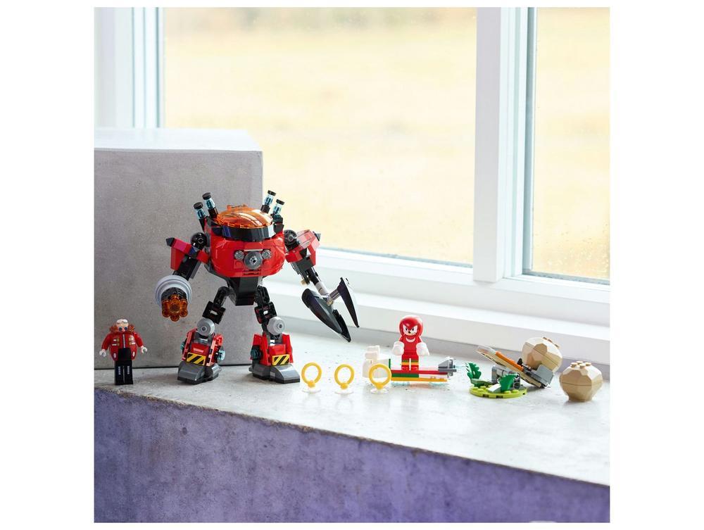 LEGO Knuckles vs. Robô Egg Crusher do Dr. Eggman - 3