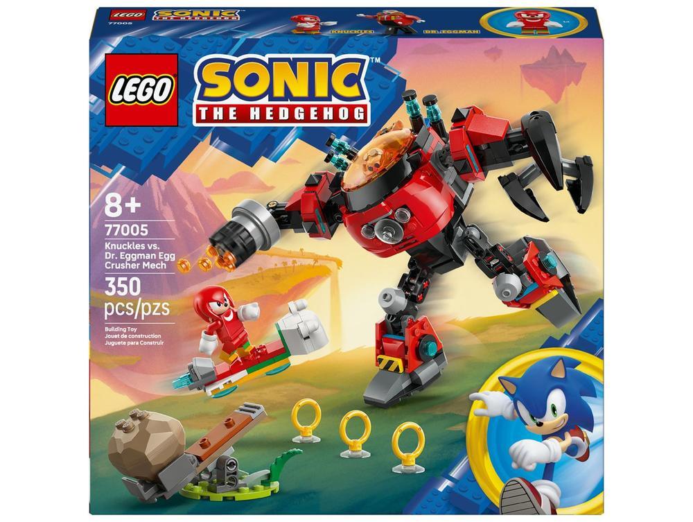 LEGO Knuckles vs. Robô Egg Crusher do Dr. Eggman - 8