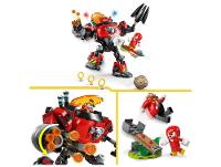 LEGO Knuckles vs. Robô Egg Crusher do Dr. Eggman