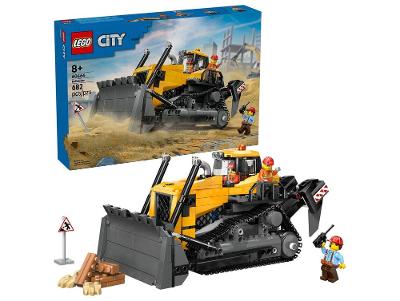 LEGO Trator de Esteira Amarelo 60466