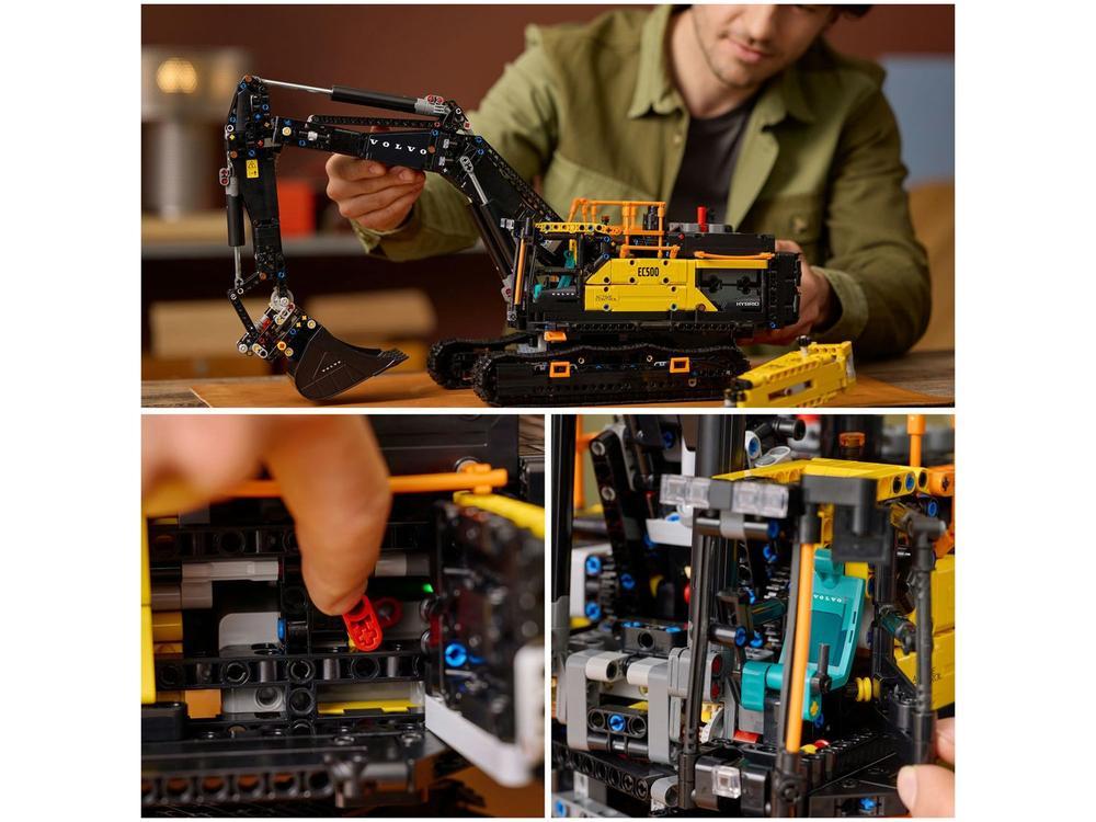 LEGO Escavadeira Volvo EC500 Hybrid 42215 - 5