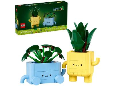 LEGO Botanicals Plantas Felizes 10349 217 Peças 