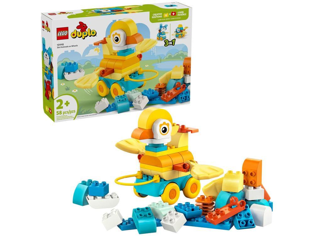 LEGO Duplo Town Animais 3 em 1: Sobre Rodas  - 1