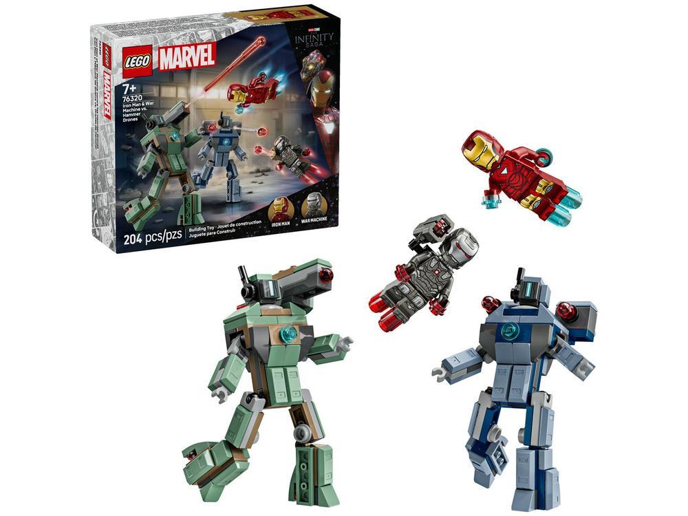 LEGO Homem de Ferro e Máquina de Guerra vs. Drones - 1