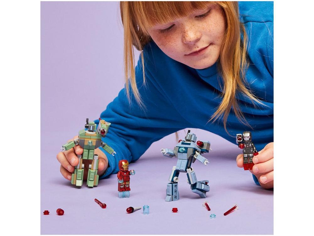 LEGO Homem de Ferro e Máquina de Guerra vs. Drones - 2