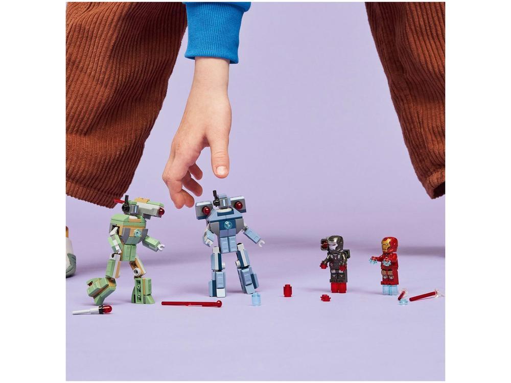 LEGO Homem de Ferro e Máquina de Guerra vs. Drones - 3