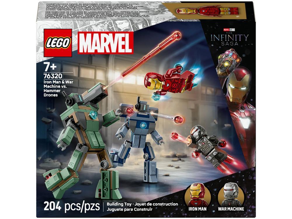 LEGO Homem de Ferro e Máquina de Guerra vs. Drones - 9