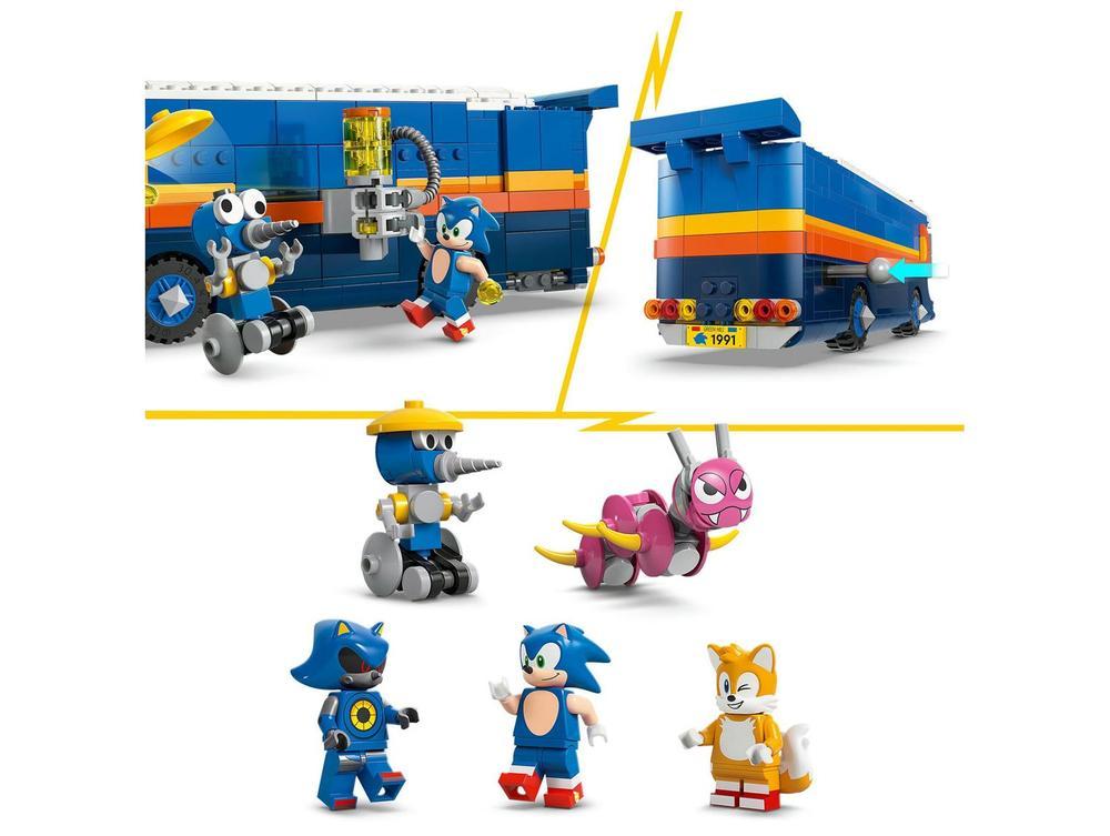 LEGO Caminhão de Comando Team Sonic 77006 - 4