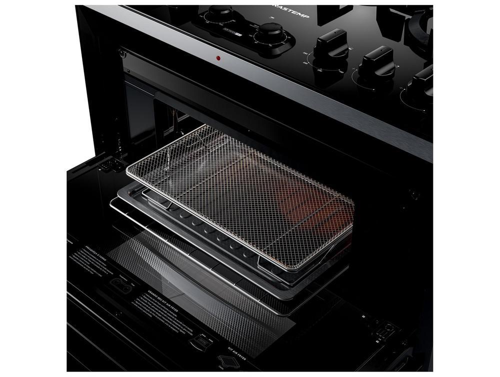 Fogão 5 Bocas Brastemp Preto Duplo Forno BFD5LAE - 5