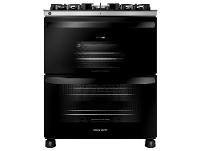 Fogão 5 Bocas Brastemp Preto Duplo Forno BFD5LAE - 1