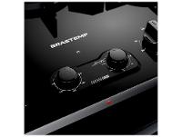 Fogão 5 Bocas Brastemp Preto Duplo Forno BFD5LAE