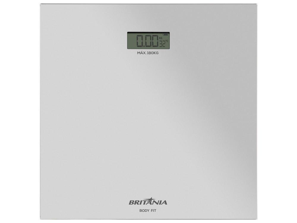 Balança Digital Britânia de Vidro até 180kg Body Fit BBL05TQ - 1
